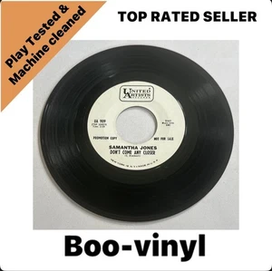 Samantha Jones - Don't Come Any Closer - 7” Promo Soul Vinyl United Artists VG+ - Picture 1 of 6