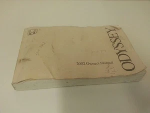 * OEM * OWNERS MANUAL OWNER'S HANDBOOK GUIDE - 2002 02 ODYSSEY   M-160537 - Bild 1 von 4