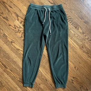 Pantalón Joggers Marine Layer Terciopelo Con Bolsillos Cordón Mujer MEDIANO Verde - Imagen 1 de 7
