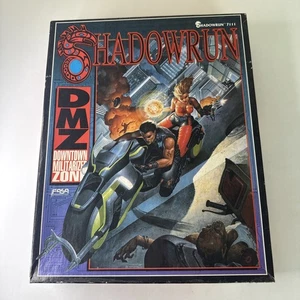 FASA Corporation 7111 Shadowrun DMZ Downtown Militarized Zone Game Complete Box - Picture 1 of 18