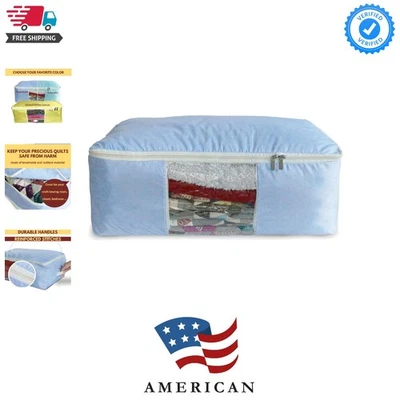 Одеяло одеяло сумка для хранения|одеяло органайзер|одеяло хранения для одежды, Qu... - Изображение 1 из 4