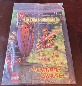 Bionicle #4 2002 LEGO Factory Bagged/Sealed High Grade Lego Magazine & Comic - Picture 1 of 4