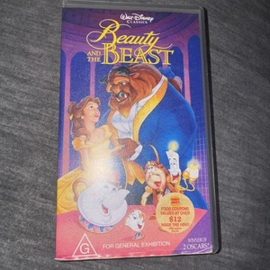 Walt Disney Classics Beauty And The Beast Children's Video Cassette Tape VHS - Picture 1 of 5