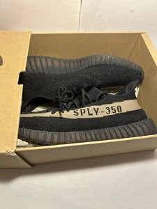 Adidas Yeezy Boost 350 V2 Low Oreo BY1604 Size US 12 CBLACK/CWHITE/CBLACK - Picture 1 of 18