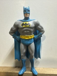 Vintage Batman 3 1/2" Action Figure Figurine Applause 1989 Comic Superhero Toy - Picture 1 of 4