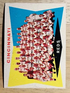 1960 Topps #164 Cincinnati Reds CL (VG) - Foto 1 di 2
