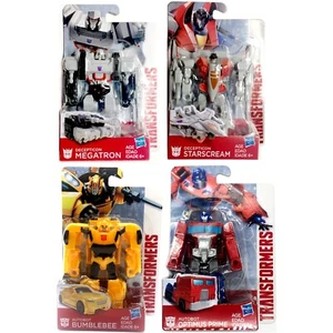 Transformers Authentics Figures Bumblebee Starscream Megatron Optimus Prime Lot - Picture 1 of 12