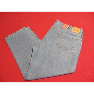 LEVI 550 BLUE JEANS NWT RELAXED BIG AND TALL 52 X 32 - Picture 1 of 5