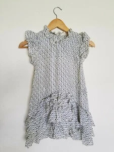 Etoile Isabel Marant Girl's Cream Stars Short Sleeve Dress, Size 6 - Picture 1 of 4