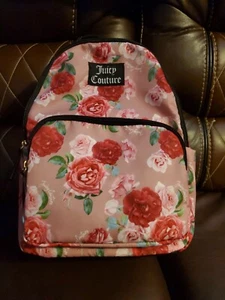 Neu mit Etikett Juice romantischer rosafarbener Rucksack Schule Sport selbst  - Bild 1 von 6