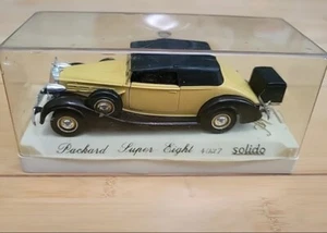 Vintage SOLIDO AGE D'OR 1:43 AUTO PACKARD SUPER-EIGHT 4037  in Case France - Picture 1 of 1