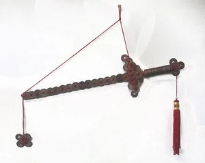 Sword Crafted from 130 Authentic China Cash Coins Free Shipping!!!! - Picture 1 of 4