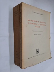 METODOLOGIA STATISTICA E FENOMENI SOCIALI - MIANI CALABRESE - GIUFFRE - 1958 - Foto 1 di 9