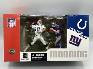 MCFARLANE NFL SPORTS PICKS SERIE 9 PEYTON & ELI MANNING DELUXE CONFEZIONE DA 2 - Foto 1 di 10