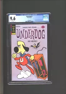 Underdog #1 CGC 9.6 1st Gold Key App OF Underdog 1975 - Picture 1 of 2