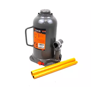 HOTECHE 20 Ton Hydraulic Bottle Jack Manual Pump Welded Base 650120 - Picture 1 of 7