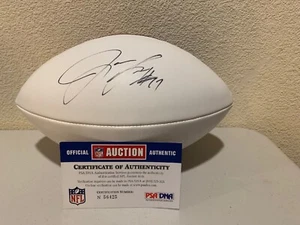 Jason Smith Signed Football PSA/DNA N56425 - Picture 1 of 3