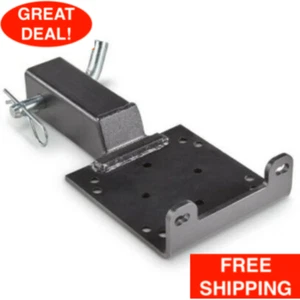 ATV UTV 2 Inch Receiver Universal Winch Mount 3500 lb Tensile Strength Trucks - Picture 1 of 12