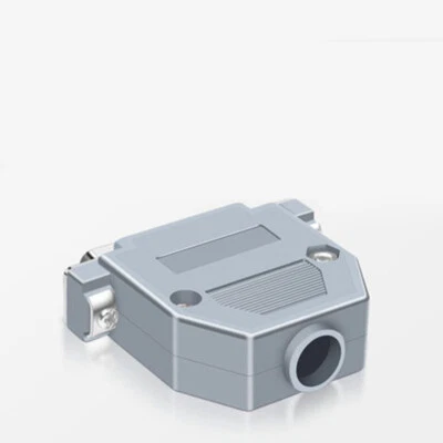 WAY D SUB Male&Female Plug Connector With Grey Hood Housing Solder Type DB25 25 - Image 1 of 4