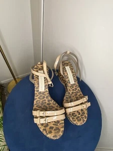 Stella McCartney Leopard-print Heels Size 6.5 - Picture 1 of 6