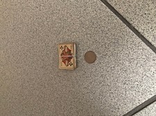 Rare ancien petit jeu de cartes miniature pour poupée ou collection