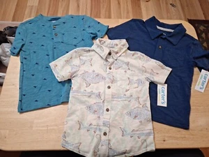 3 New Boys Size 2T T-shirts By Carter's Child Of Mine - Picture 1 of 7