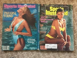 8 Sports Illustrated Magazines swimsuit editions 1986 25th Anniversary 1989 more - Bild 1 von 3