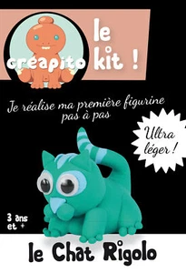 Kit Paste To Model Child Creapito Cat Funny - Picture 1 of 1