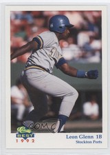 1992 Classic Best Stockton Ports Leon Glenn #12