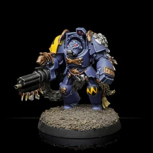 Pro Painted Warhammer 40k Space Wolves Terminator - Picture 1 of 6