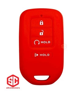 1x New KeyFob Remote Silicone Cover Fit / For Select Honda Vehicles. - Picture 1 of 2