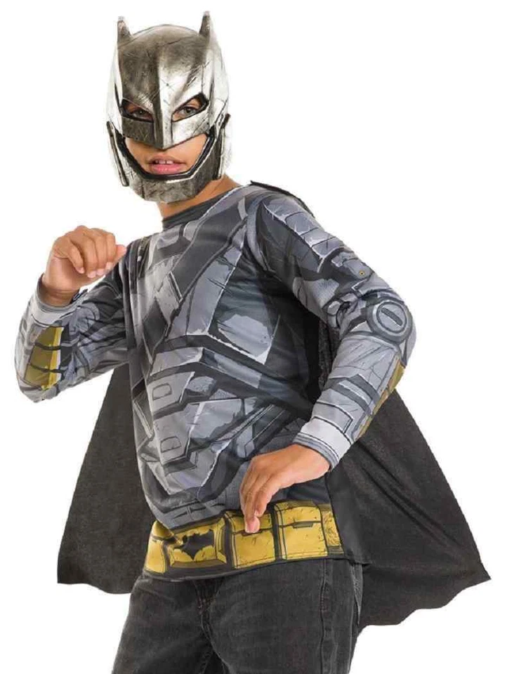 Rubie's Costume Batman v Superman Dawn of Justice Armored Batman Child Top ...