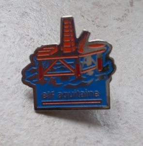 ELF Aquitaine Oil Petroleum Company Hat Pin Lapel Pin Tie Tac Hatpin Pins - Picture 1 of 2