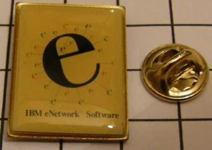 IBM eNETWORK SOFTWARE vintage pin badge - Bild 1 von 2