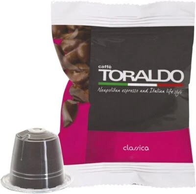 CAFFE TORALDO | NESPRESSO | 300 CAPSULE | MISCELA CLASSICA | 3 CONFEZIONI DA 100
