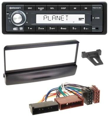 Continental MP3 AUX USB DAB 1DIN Autoradio für Ford Cougar Escort Fiesta Focus 9 - Bild 1 von 4