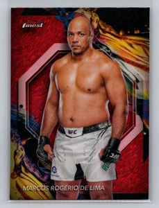 2024 Topps Finest UFC Marcos Rogério De Lima Red Shimmer #194 5509 - Picture 1 of 2