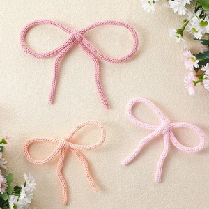 RattanView 3 Pcs Boho Bow Wall Decor Pink Bow Nursery Decoration Coquette Roo... - Picture 1 of 6