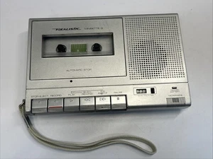 Vintage Realistic Minisette 9 Cassette Player Recorder Model 14-812 GETESTET - Bild 1 von 7
