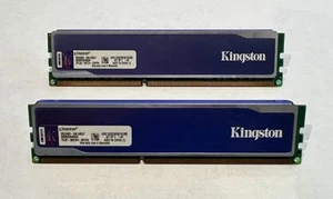Kingston HyperX Blu 1333MHz DDR3 8GB (2x4GB) KHX1333C9D3B1K2/8G PC Memory  - Picture 1 of 4