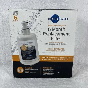 InSinkErator F-201R 6 Monate Ersatz Wasserfilter - 2er Pack - Neu Offener Karton - Bild 1 von 7