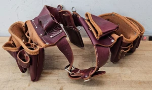Occidental Leder Werkzeuggürtel mit 2 Taschen #5018DB und #5062 gebraucht - Bild 1 von 14