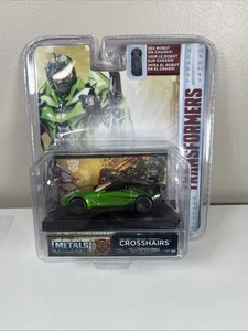 Corvette Transformers Crosshairs Hollywood Jada Toys Rides 2016 Chevy Green B11 - Picture 1 of 3