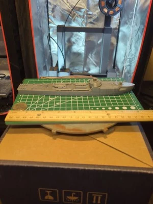 Barco eléctrico impreso en 3D escala 1/144 Segunda Guerra Mundial clase S-38 sin pintar Foto 1 de 4