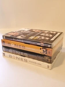 Bones DVD Set Collection Season 1- 4 Lot Emily Deschanel David Boreanaz TV Dvd - Picture 1 of 5