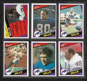 1984 TOPPS BUFFALO BILLS TEAM SET (11) JOE FERGUSON, CRIBBS, SMERLAS, MARVE - Picture 1 of 2