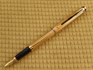 Cross Signature 24kt Gold Electroplate Fountain pen - Picture 1 of 9