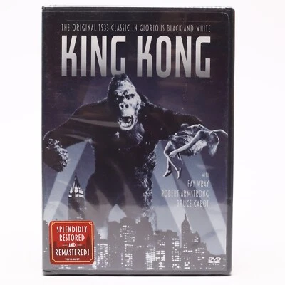 KING KONG (1933) (Sealed DVD, 2006 Warner Bros, B&W) - Image 1 of 2