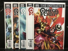 COMPLETE Omega Flight #1 2 3 4 5 (2007 Mini-Series Marvel) #1-5 - Shipping Deal