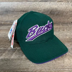 Vintage Milwaukee Bucks NBA American Needle Cursive Spell Out Hat NOS NWT - Picture 1 of 8